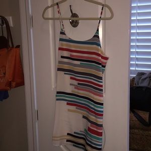 Alice and Olivia size small silk mini dress